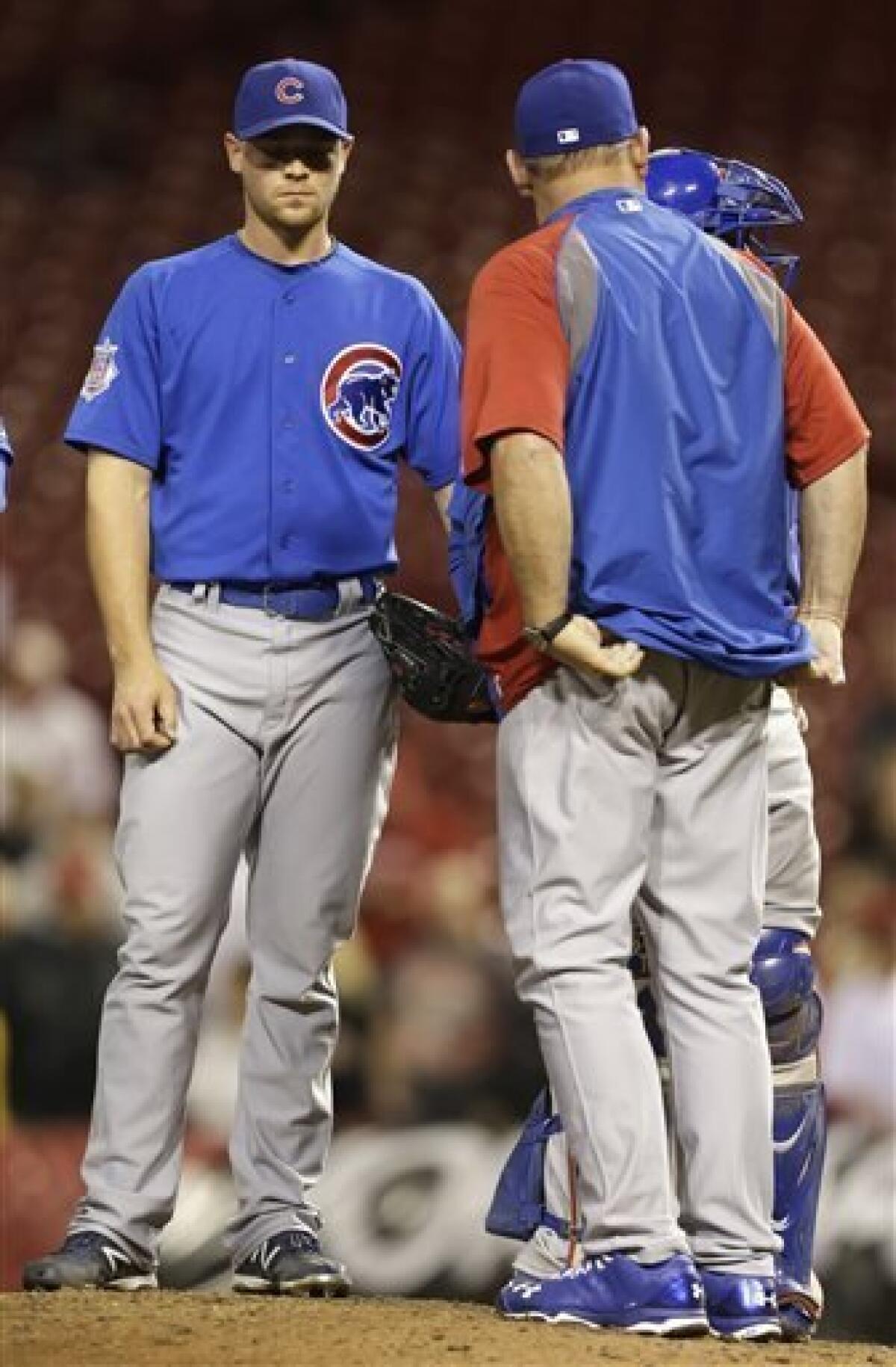 Chicago Cubs knock Cincinnati Reds from atop NL Central