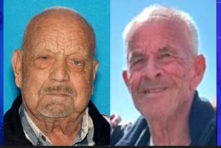 Minas Khacheryan, 86, and his brother Grigor Khacheryan, 78, in photos from the Los Angeles County Sheriff's Department. (Los Angeles County Sheriff's Department)