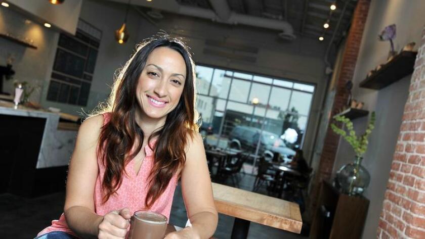 Salpi Sleiman is co-owner and operations manager at Holsem Coffee in North Park. (Rick Nocon)