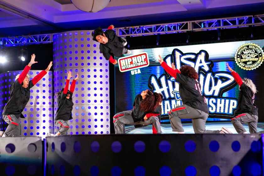 OC-Unlimited perform in the finals of the 2021 USA Hip Hop Dance Championship.