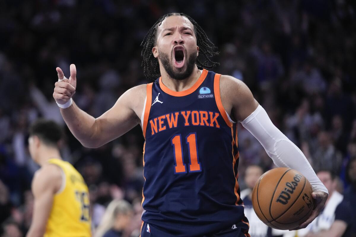 Brunson scores 40 after earning All-Star nod to lead Knicks past Pacers  109-105 for 9th straight win - The San Diego Union-Tribune