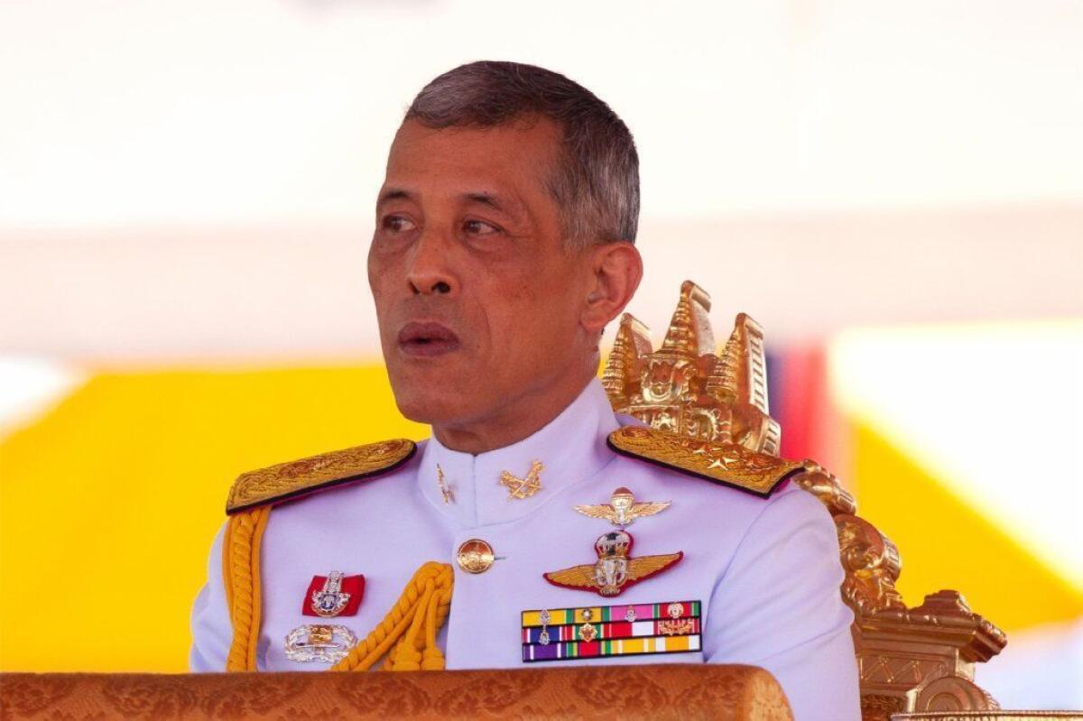Thai King Maha Vajiralongkorn said his sister’s decision to enter politics was “extremely inappropriate” and violated the Constitution.