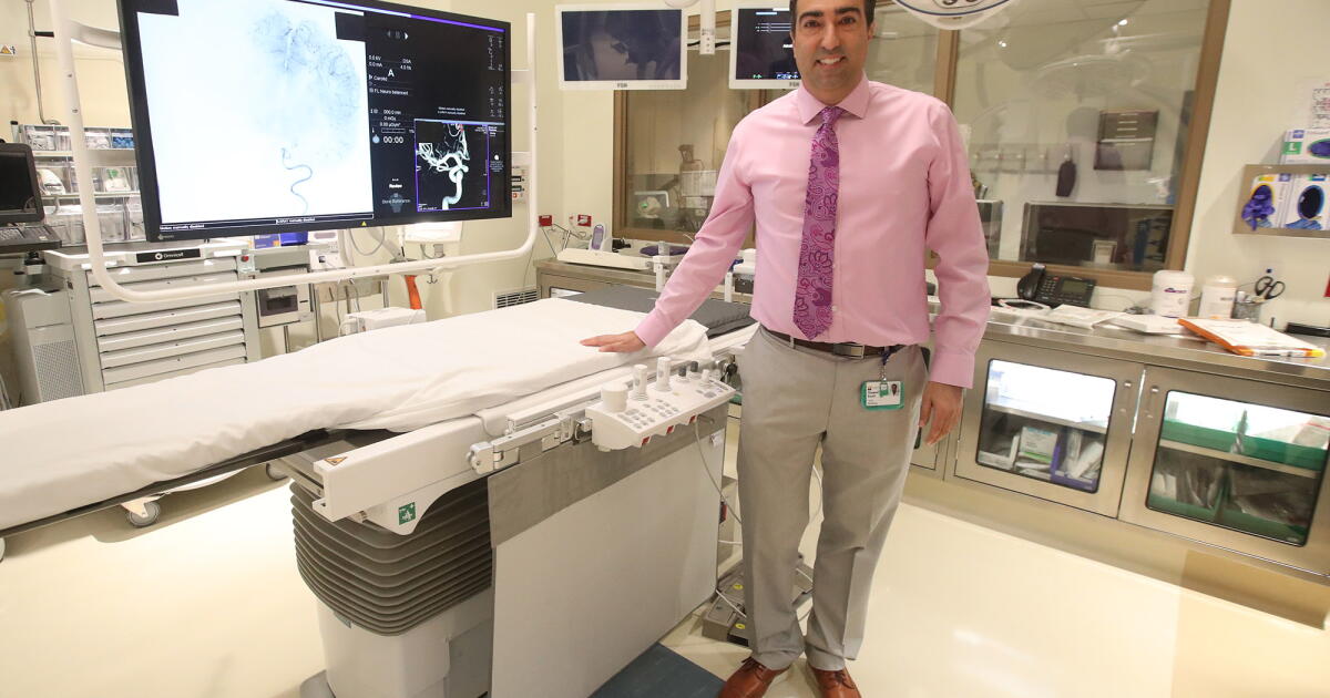 Angiosuite Computer Fountain Valley Regional Hospital unveils new neurointerventional ...
