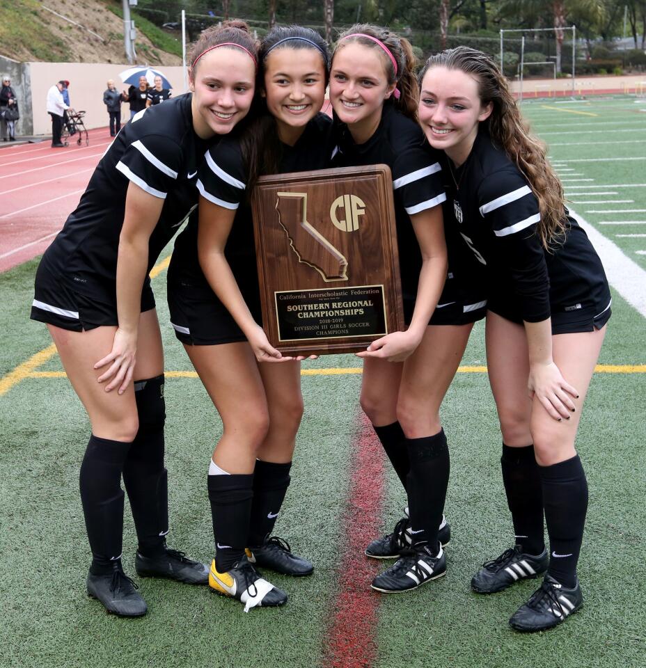 Photo Gallery: Flintridge Sacred Heart Academy wins CIF State Div. III So.Cal regional soccer championship