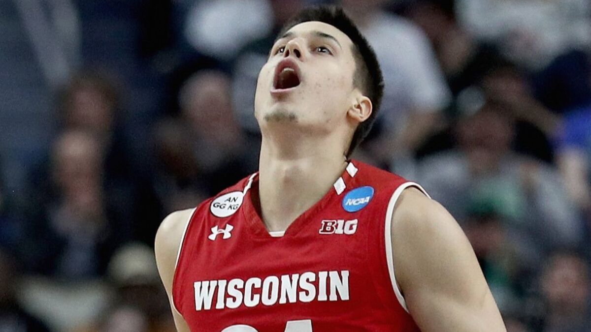 Bronson Koenig, the pride of the Ho-Chunk Nation, brought Wisconsin from a late seven-point deficit to knock off No. 1 Villanova.