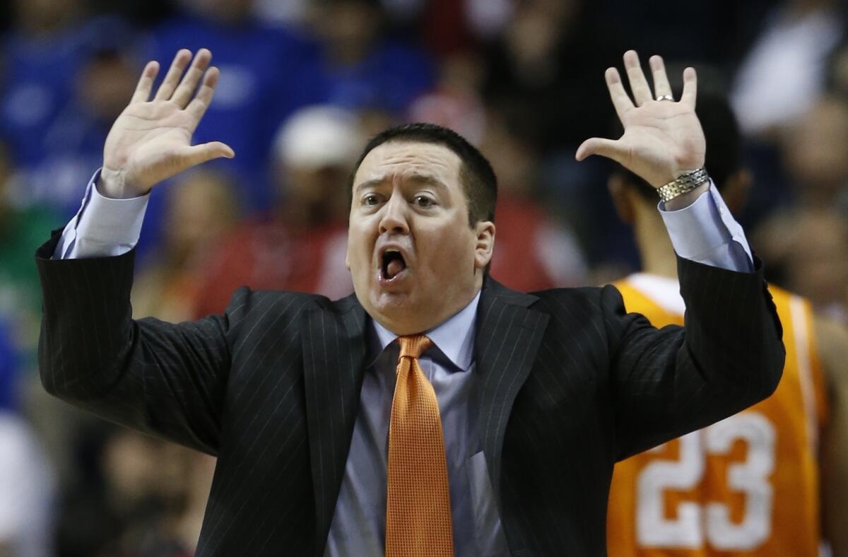 Tennessee fired Coach Donnie Tyndall after just one season at the helm of the Volunteers program.