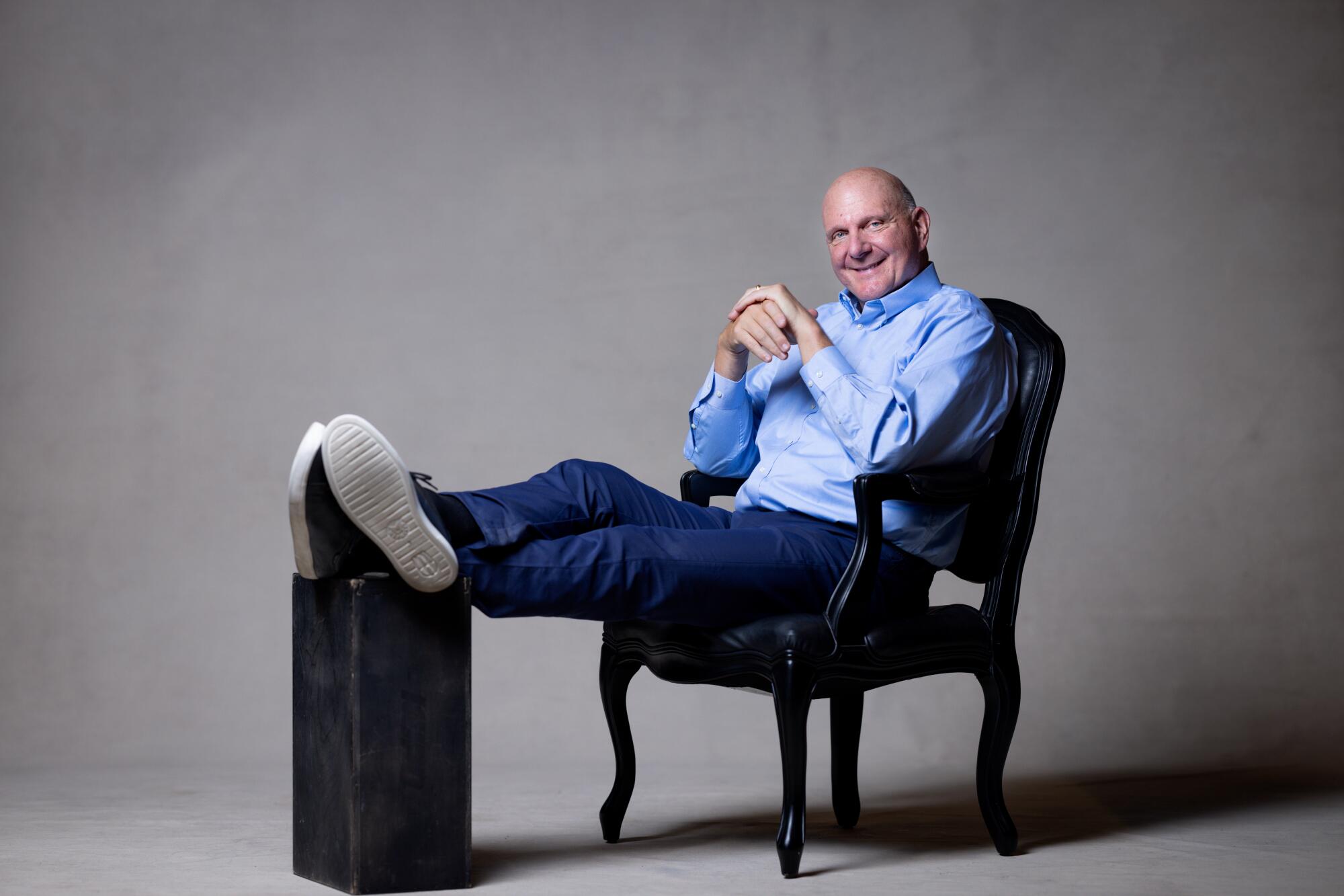 Despite challenges, Steve Ballmer is betting big on Inglewood - Los Angeles Times