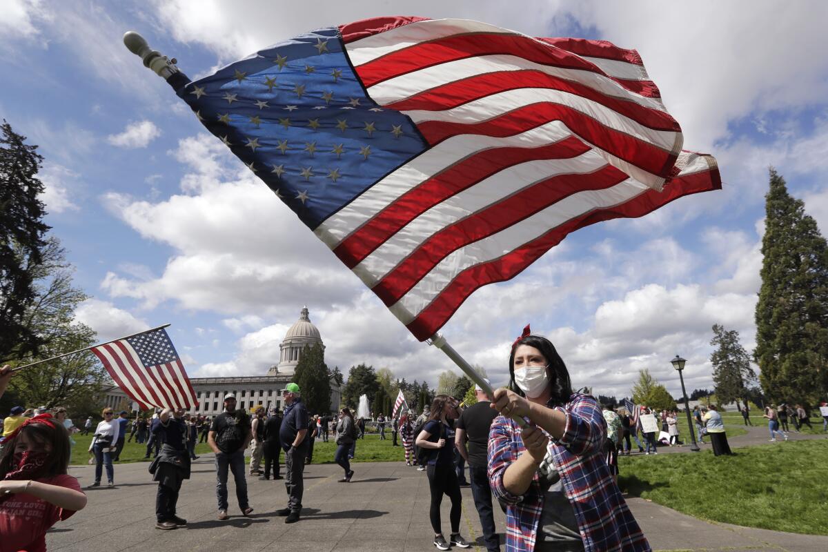 Washington protest