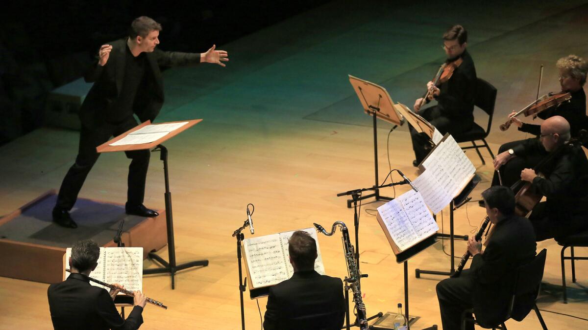 Matthias Pintscher conducts the L.A. Phil New Music Group at Walt Disney Concert Hall.