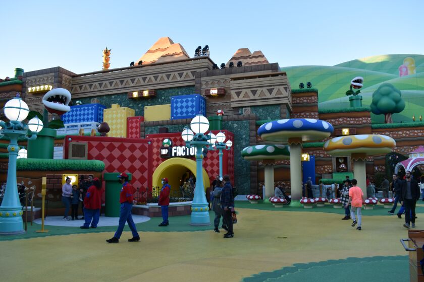 Universal Studios Hollywood inaugura una sección sobre Mario Bros.