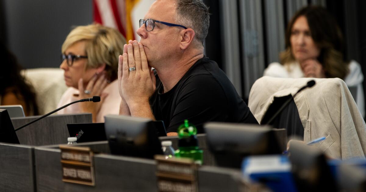 Conservative Temecula Valley school board president losing recall vote, preliminary results show