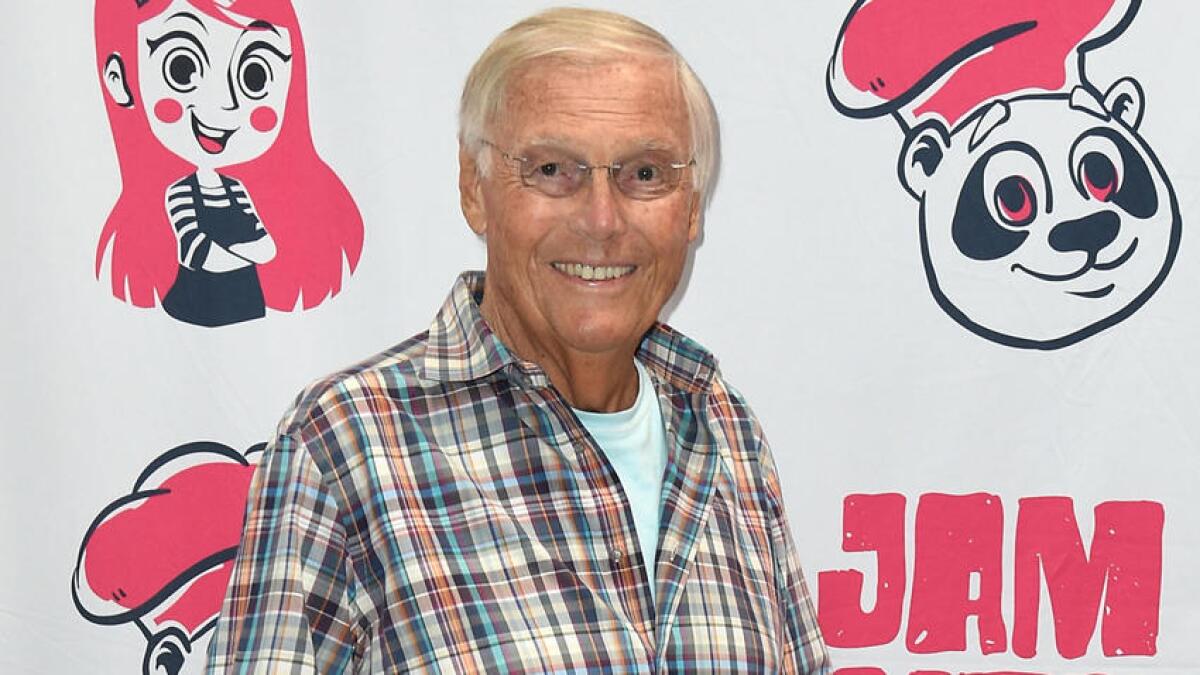 Adam West attends "Family Guy Another Freakin' Mobile Game" on May 2, 2017, in Culver City. Known as TV's Batman, West most recently voiced the character of Mayor Adam West on the TV show "Family Guy.