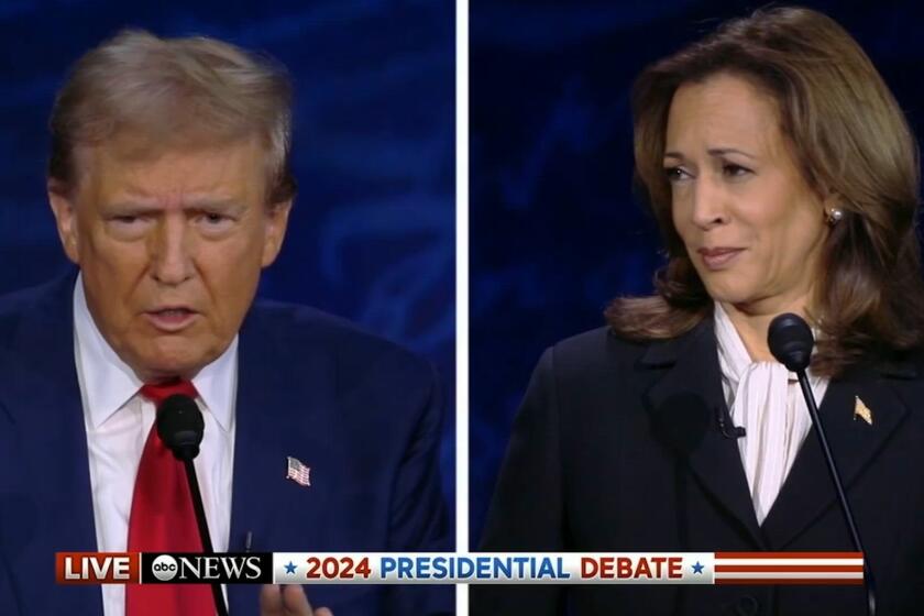 Trump falsely claims Harris' VP pick "is OK with" babies being killed after birth