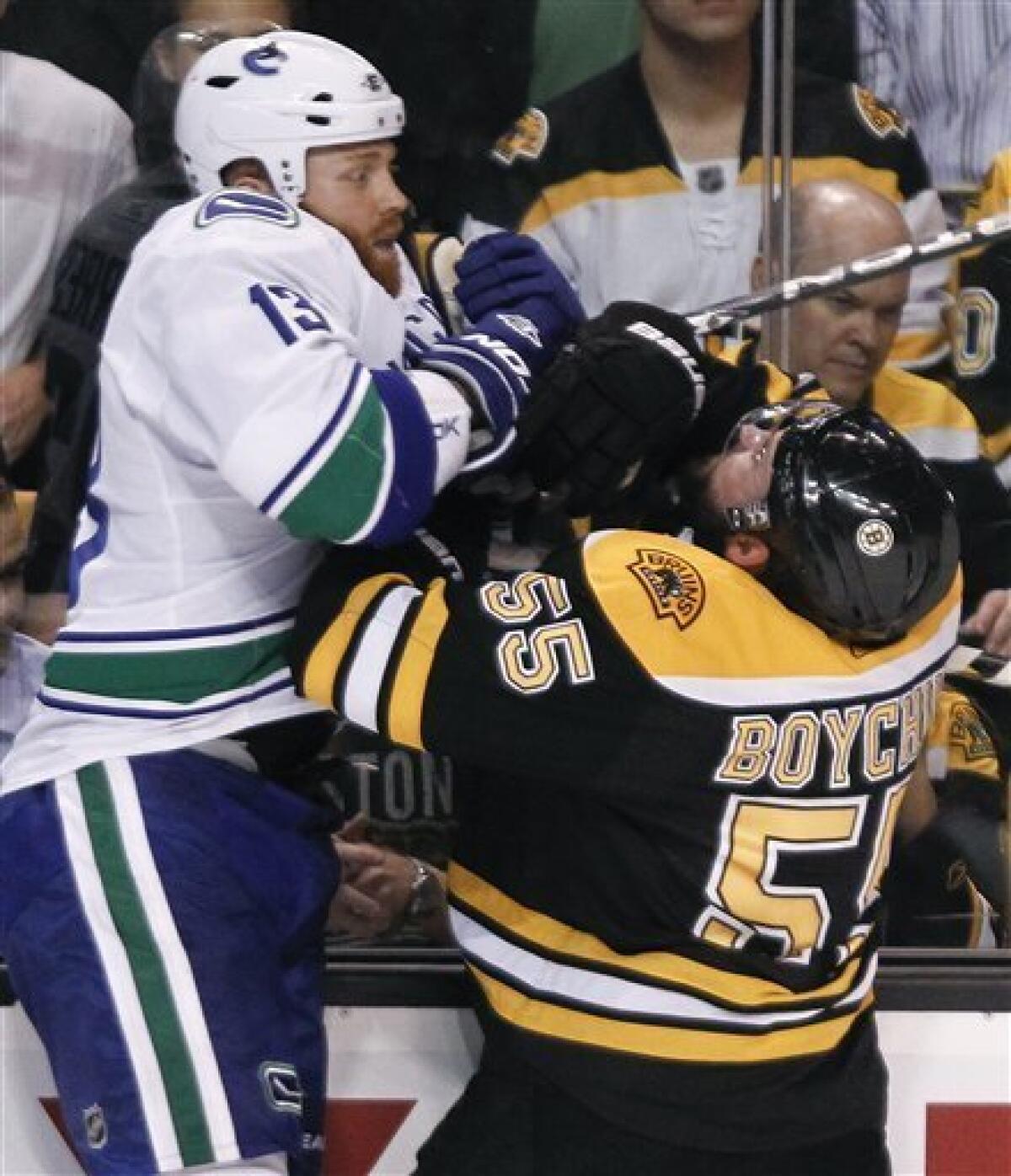 Hockey Hit: Brad Marchand Stanley Cup Cheap Shot 