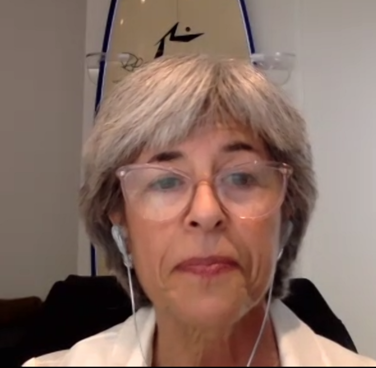 Dr. Helane Fronek, a physician coach and professor at UC San Diego, participates in an April 27 online panel on mental health.