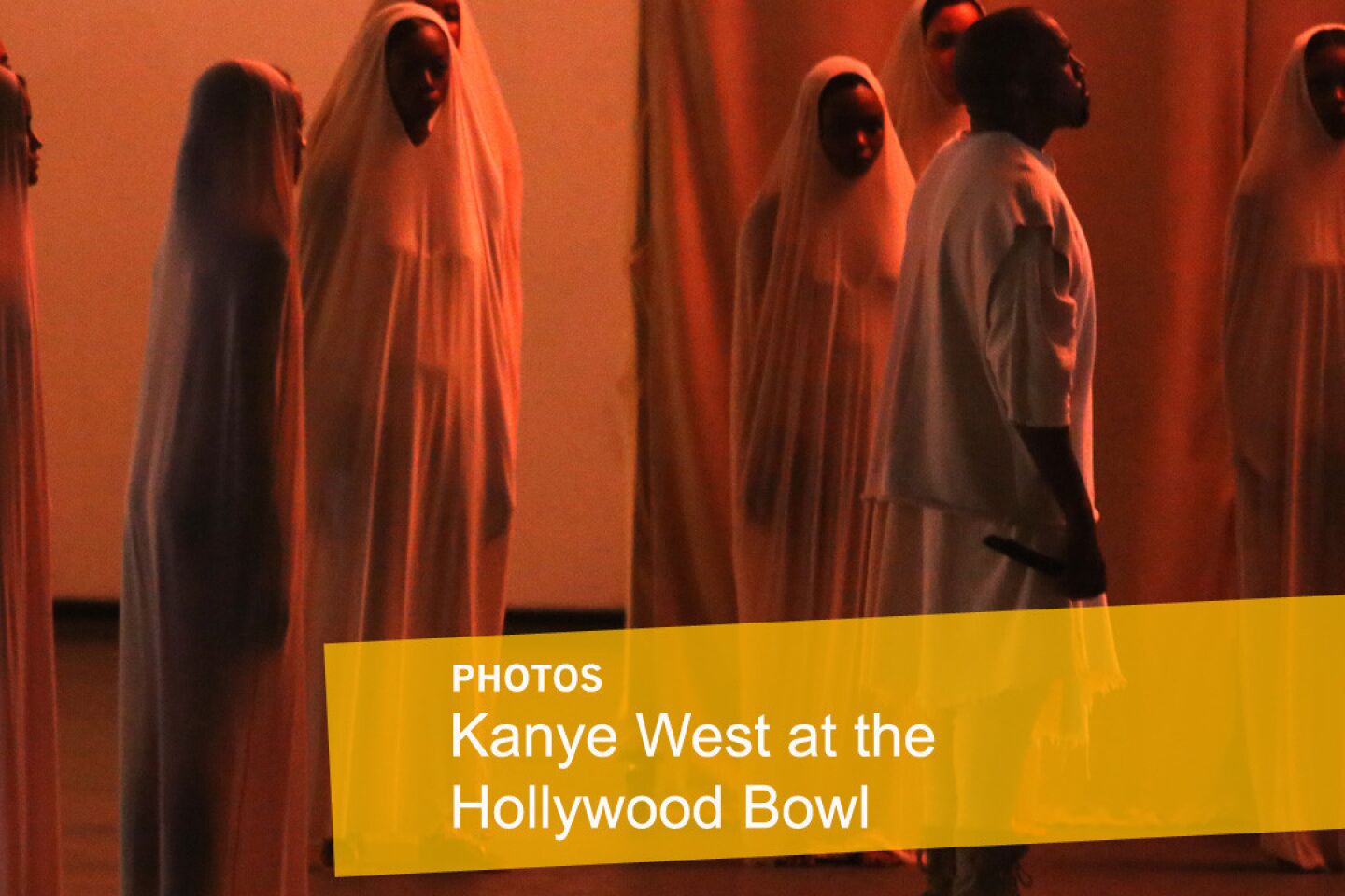 Kanye West at the Hollywood Bowl