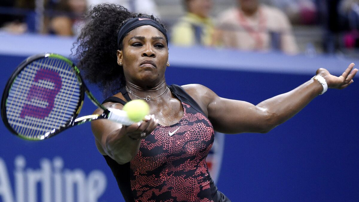 Serena Williams won the Australian Open, French Open and Wimbledon titles in 2015.