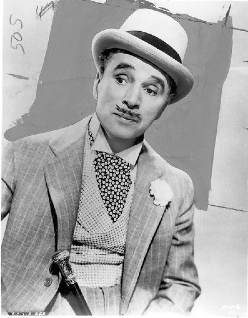 Charles Chaplin in "Monsiuer Verdoux."