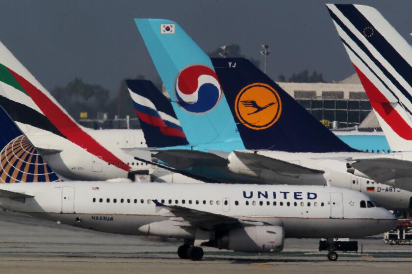 Planes at LAX.