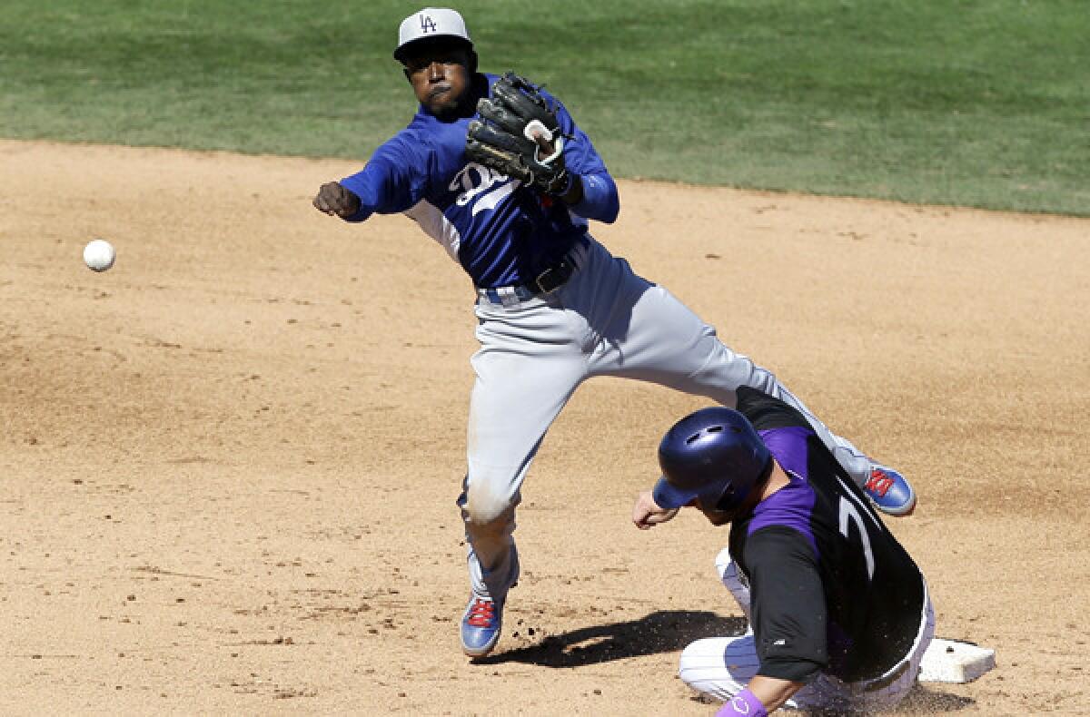 Dodgers mulling Dee Gordon as a second baseman - Los Angeles Times