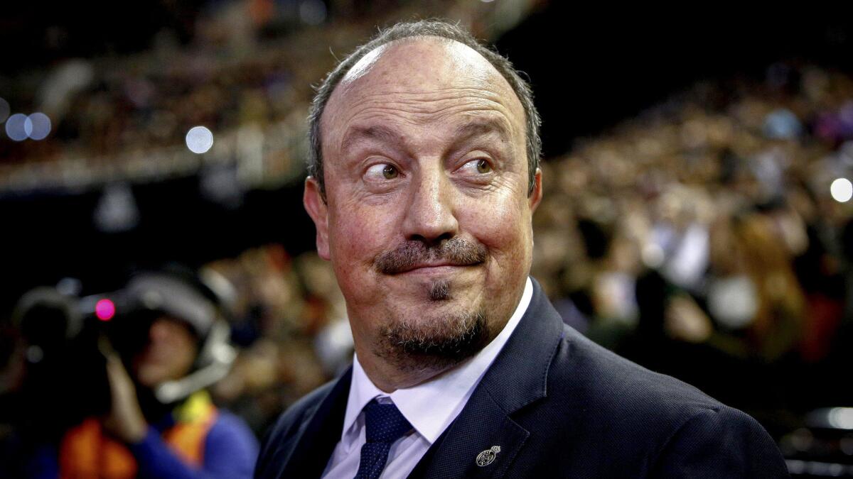 Rafa Benitez lasted only seven months as coach of Real Madrid.