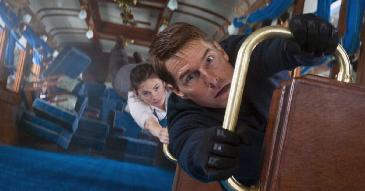 The ending of the new ‘Mission: Impossible’ is a real train wreck. Just as they planned it
