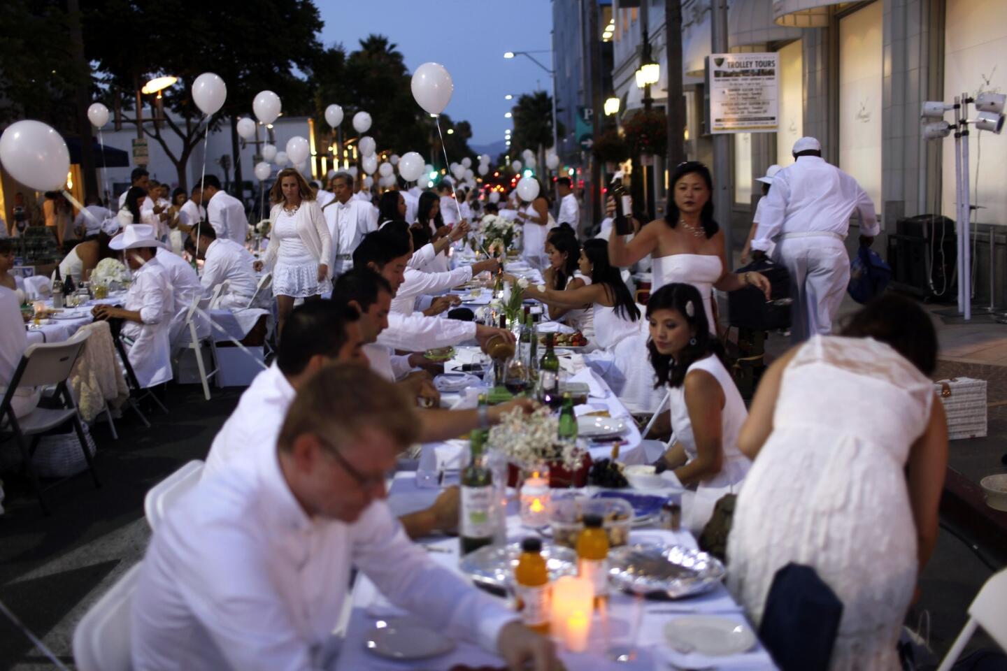 Diner en Blanc Los Angeles