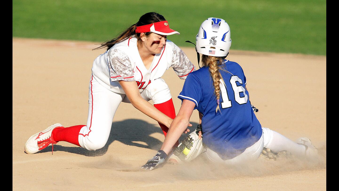 Photo Gallery: Rival softball, Burroughs vs. Burbank