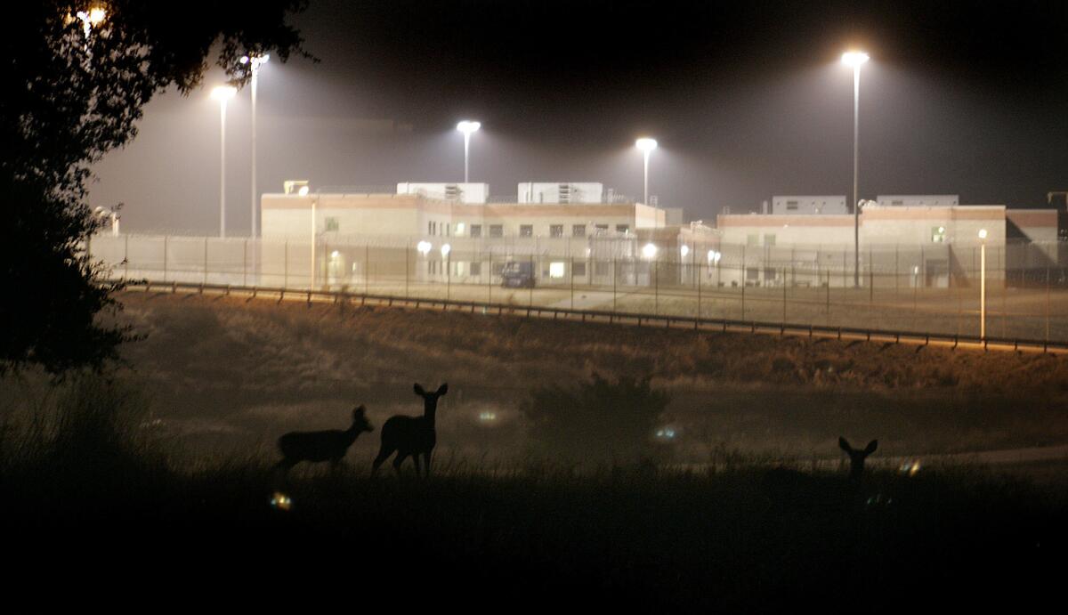 A light fog shrouds a section of Atascadero State Hospital.