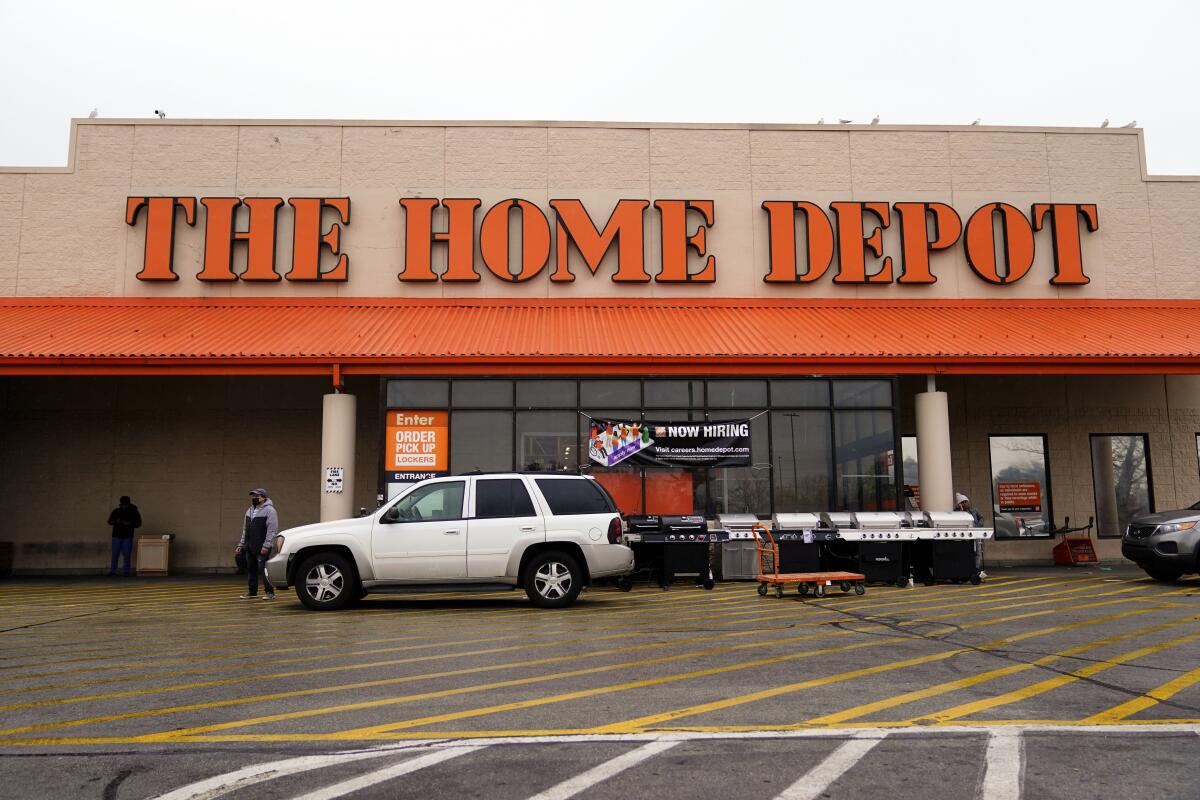 Home Depot workers petition to form 1st store-wide union - The San Diego  Union-Tribune