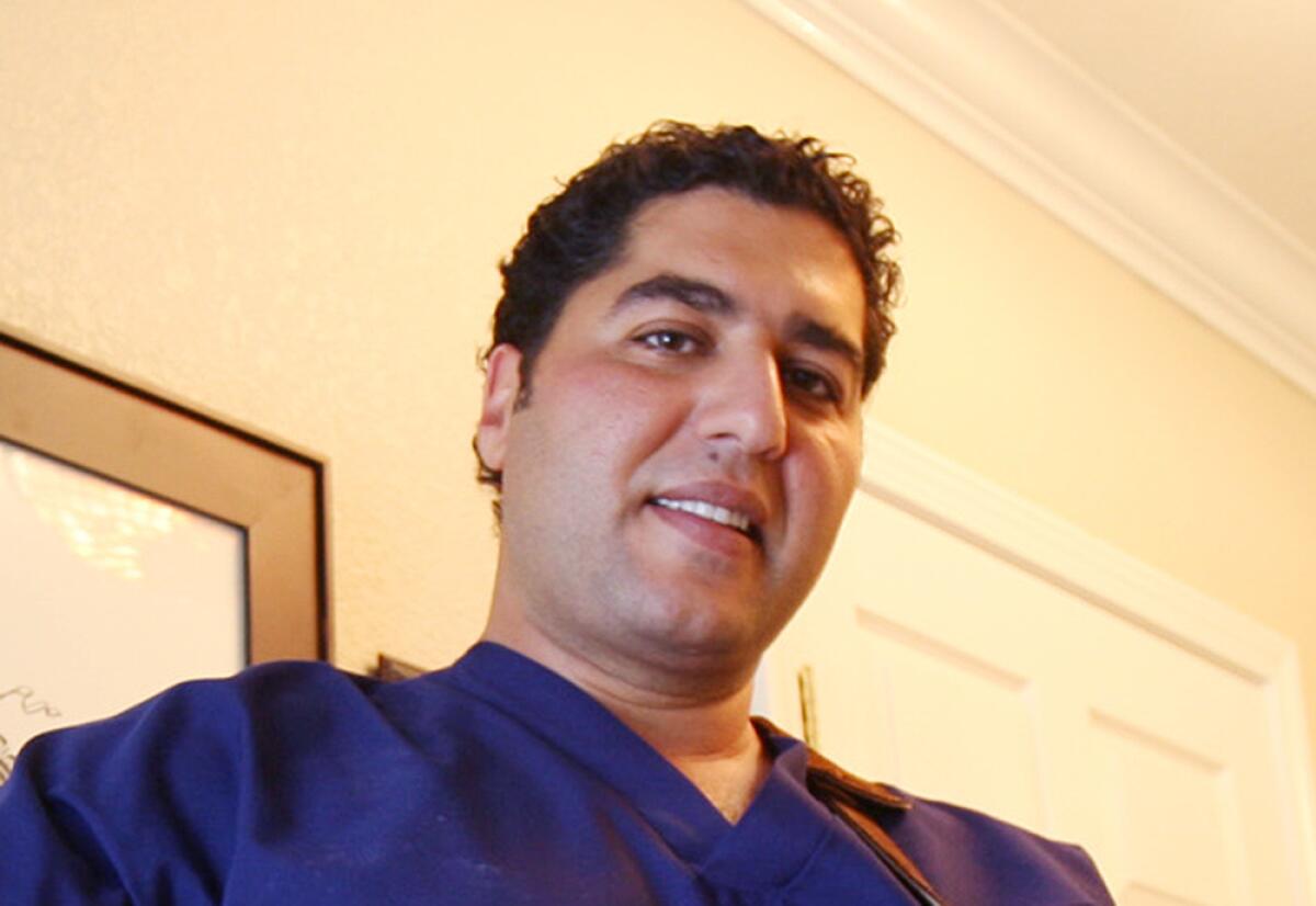 Dr. Arian Mowlavi, shown in 2008, has faced a series of malpractice lawsuits.