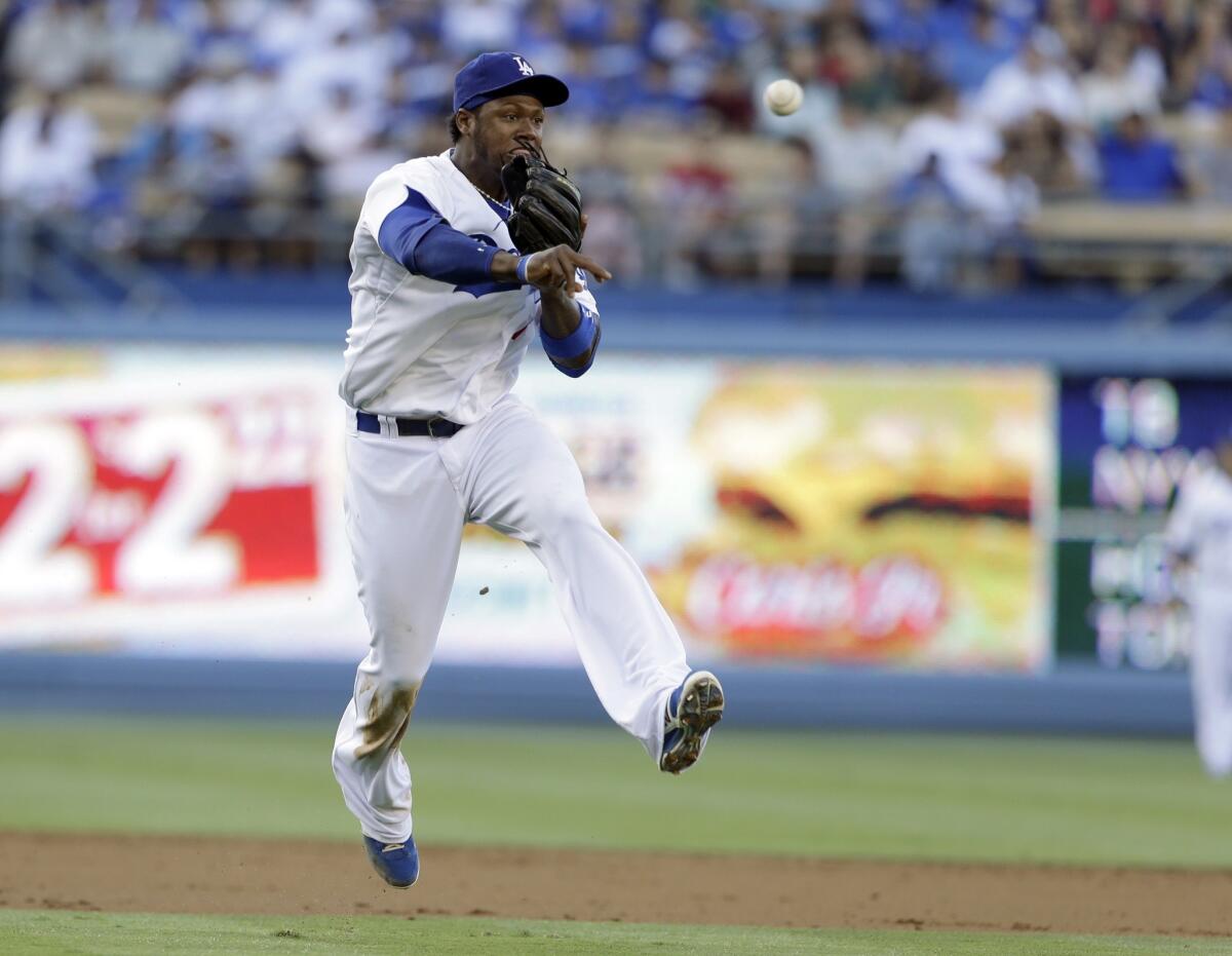 Dodgers shortstop Hanley Ramirez has played a key role in the team's march to the top of the NL West standings.