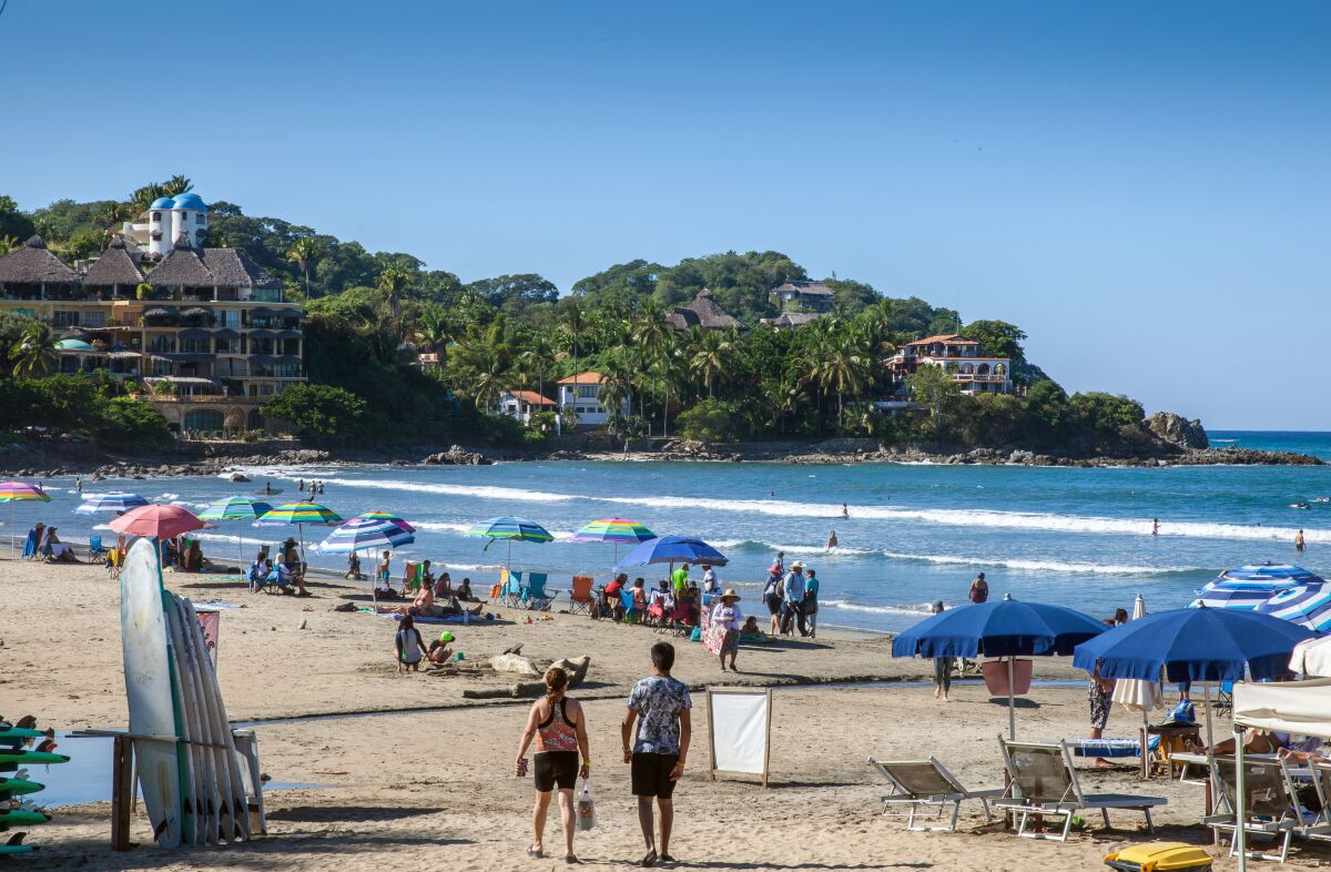 Families and novice surfers have discovered the Riviera Nayarit’s once quiet beaches.