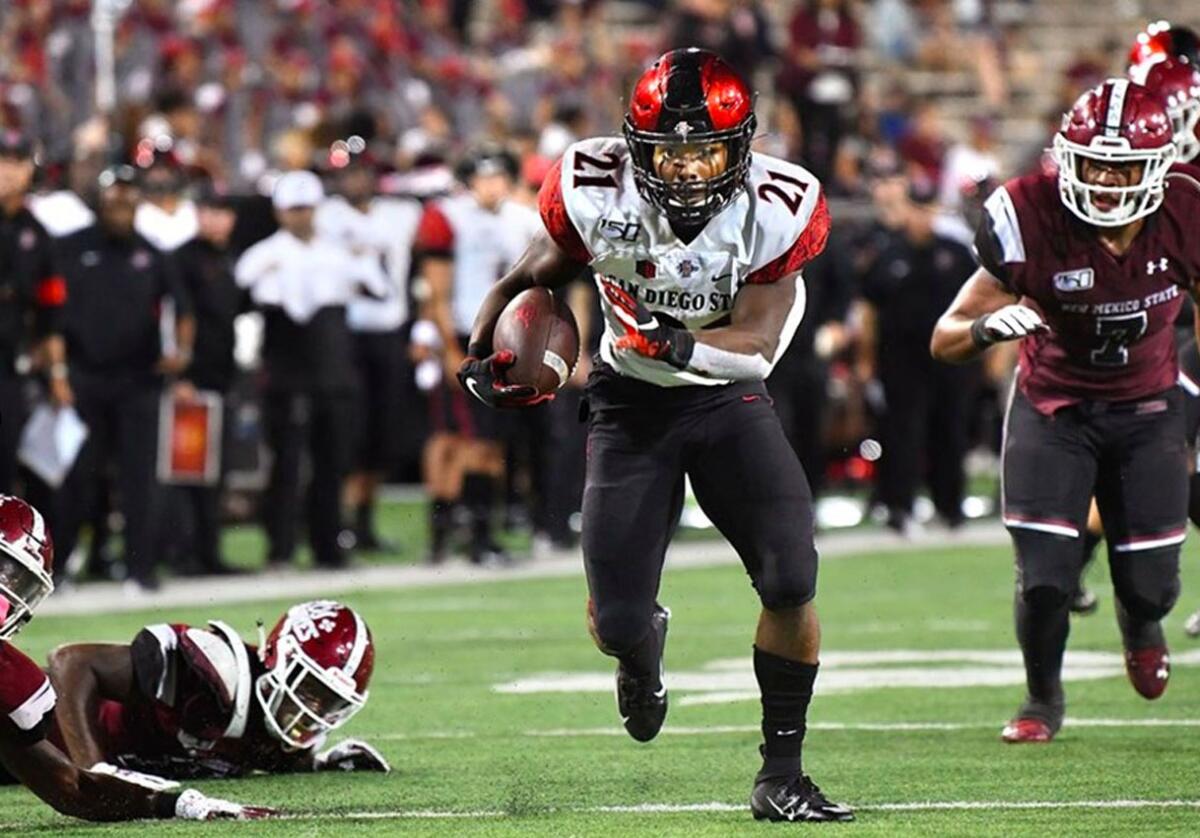 San Diego State reached the Mountain West championship game last season after winning the West Division.