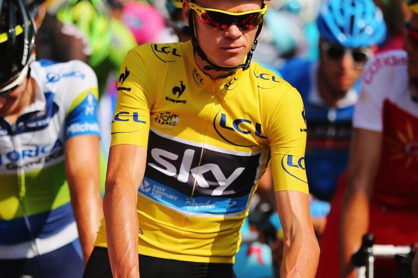 Tour de France leader Chris Froome spent a portion of Monday's rest day defending himself as a clean rider.