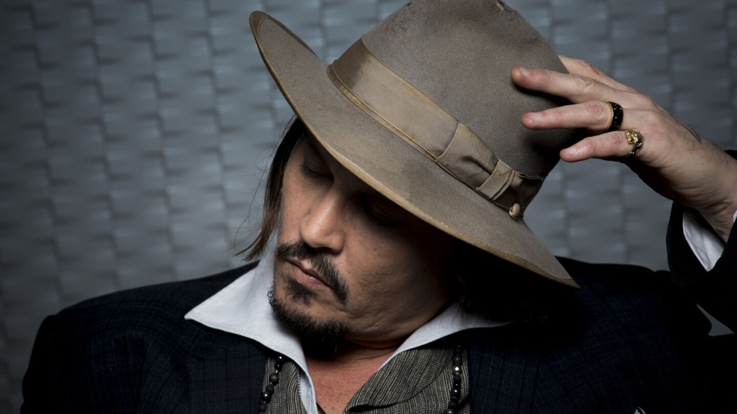 Celebrity portraits by The Times | Johnny Depp