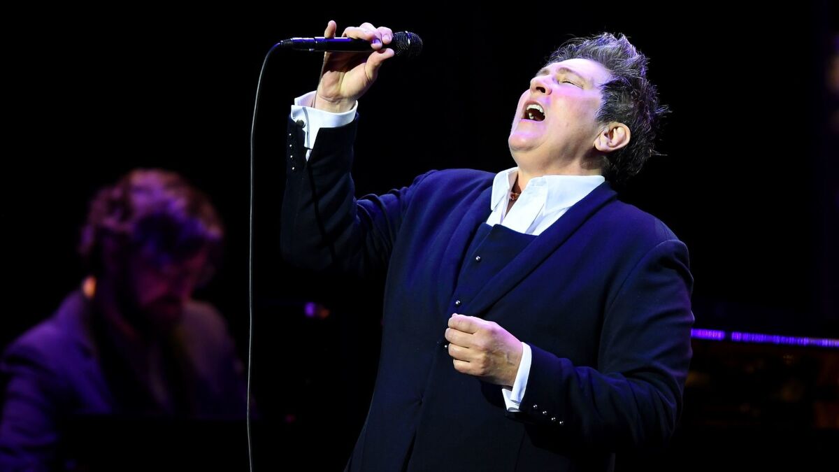 K.D. Lang recently performed her 1992 album "Ingénue" from beginning to end at the Theatre at Ace Hotel.