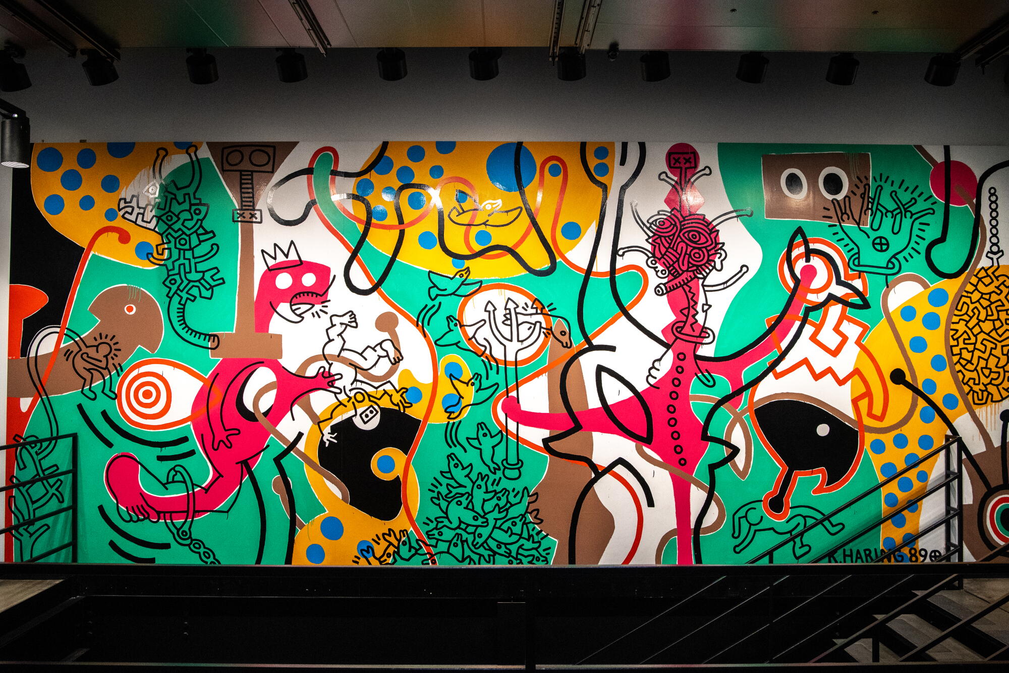 Keith Hillary Keith Haring's Broad exhibit spotlights art and activism - Los Angeles ...