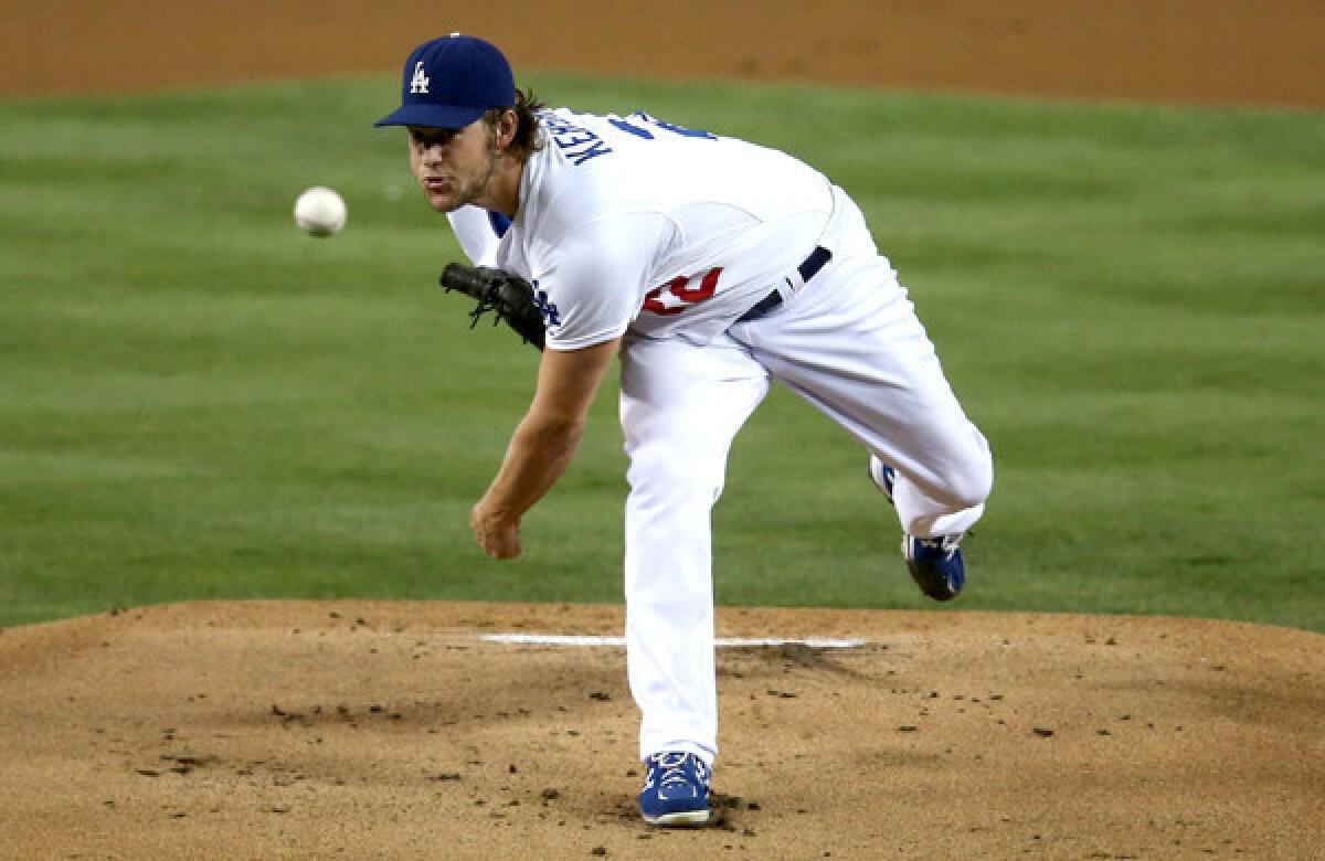 Dodgers ace Clayton Kershaw is eager to help the team close out its National League division series against the Atlanta Braves.