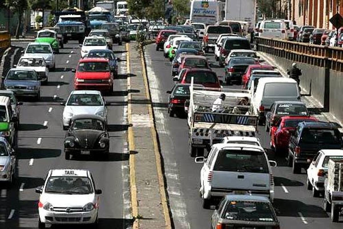 About 6 million vehicles hit the streets of Mexico City every day, and navigating the gridlock often calls for a survival-of-the-rudest mentality.