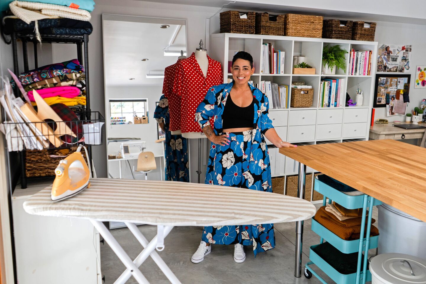 From her sunny home studio in Glendale, Mimi G is building an online sewing empire, one stitch at a time.