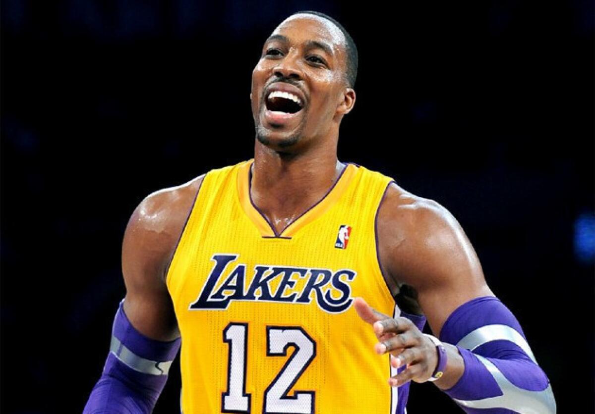 Dwight Howard is optimistic that the Lakers will continue to improve.