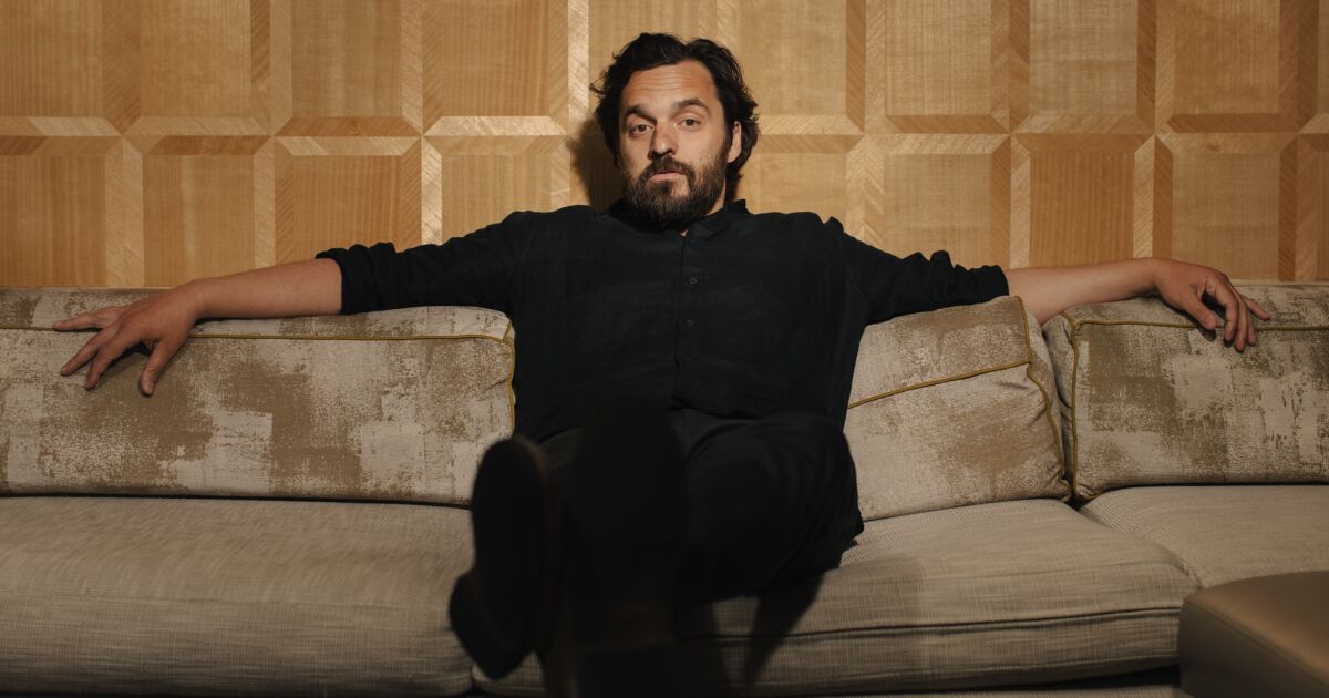 Jake Johnson is back in leisure suits and pinkie rings for ‘Minx’: ‘That is where I find Doug’