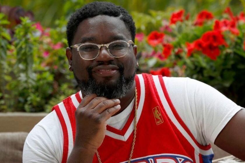 BEVERLY HILLS, CALIF. - JUNE 16, 2018. Lil Rel Howery stars in the basketball comedy "Uncle Drew." (Luis Sinco/Los Angeles Times)