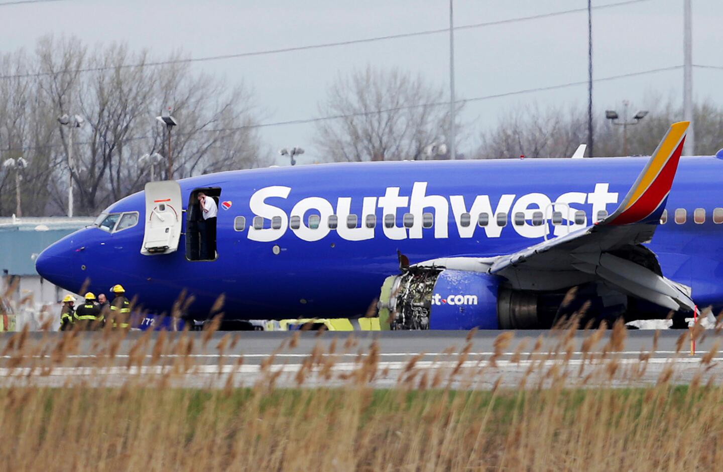 Southwest Airlines plane emergency landing