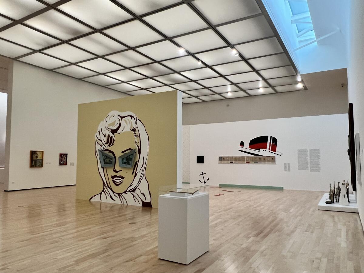 "Alexis Smith: The American Way" at the Museum of Contemporary Art San Diego opened Sept. 15.