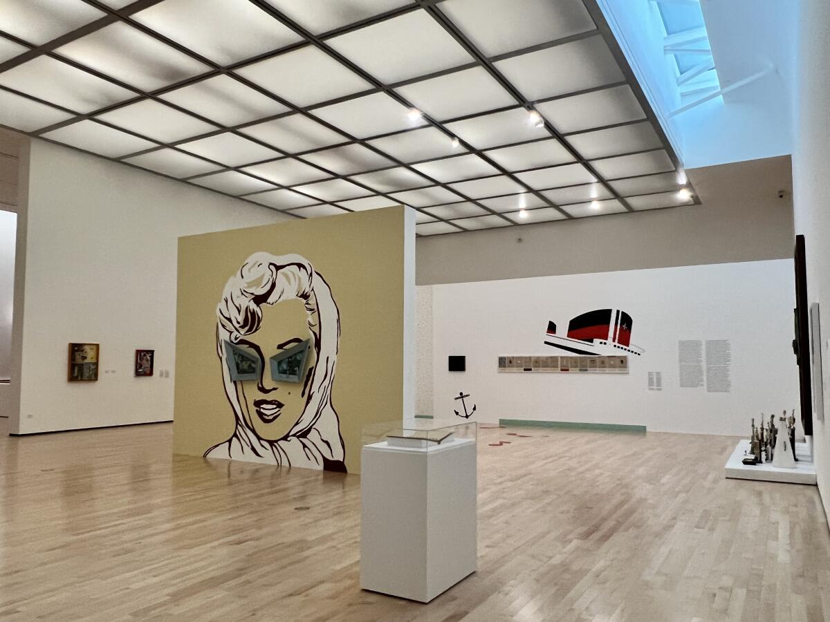 The Museum of Contemporary Art San Diego presents “Alexis Smith: The American Way” through Sunday, Feb. 5, in La Jolla.