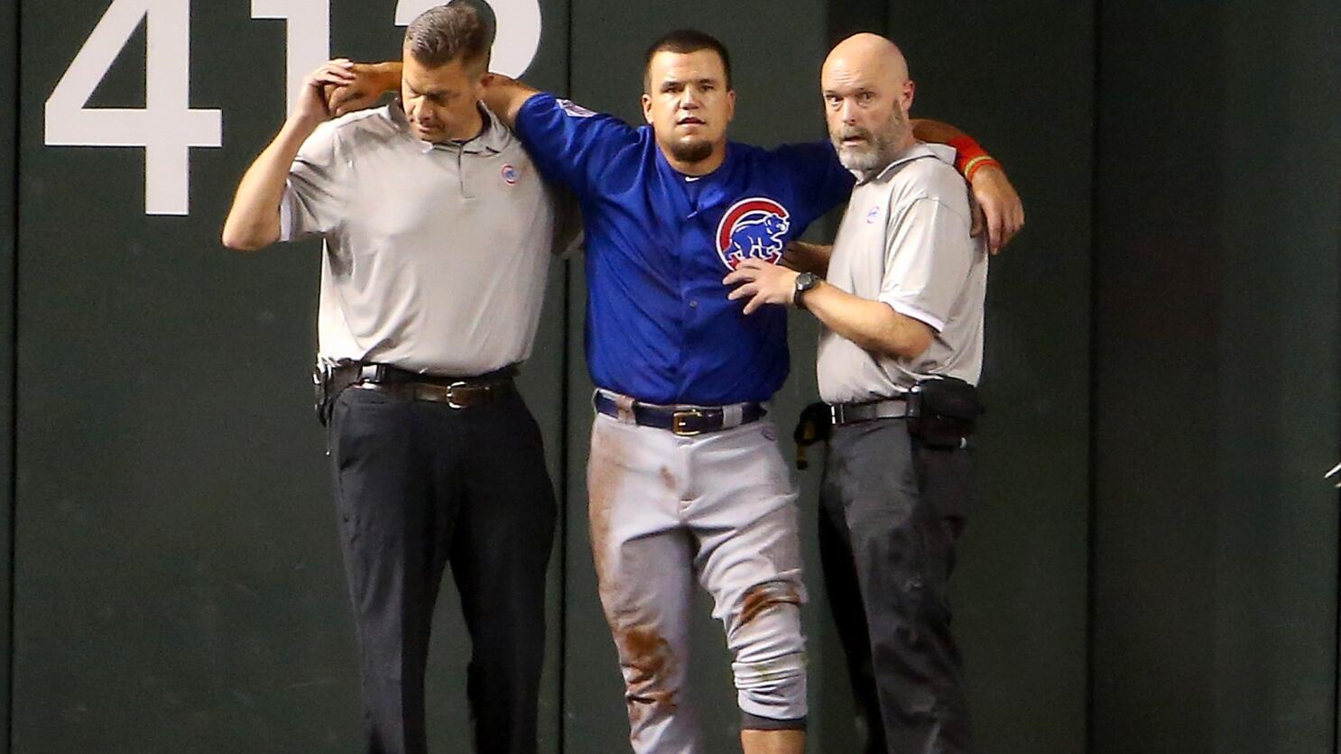 Cubs slugger Kyle Schwarber out for season after tearing 2 knee ligaments