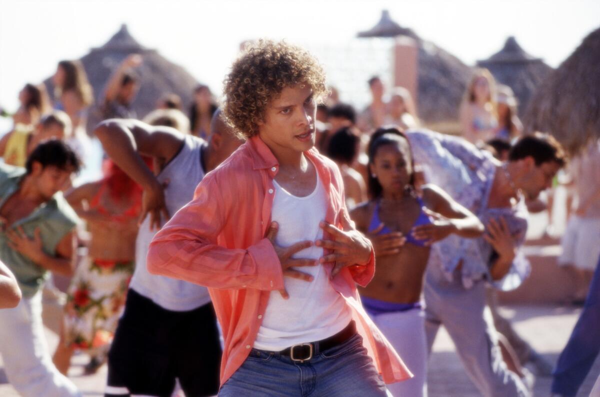 Justin Guarini appears in a scene from the film "From Justin to Kelly."
