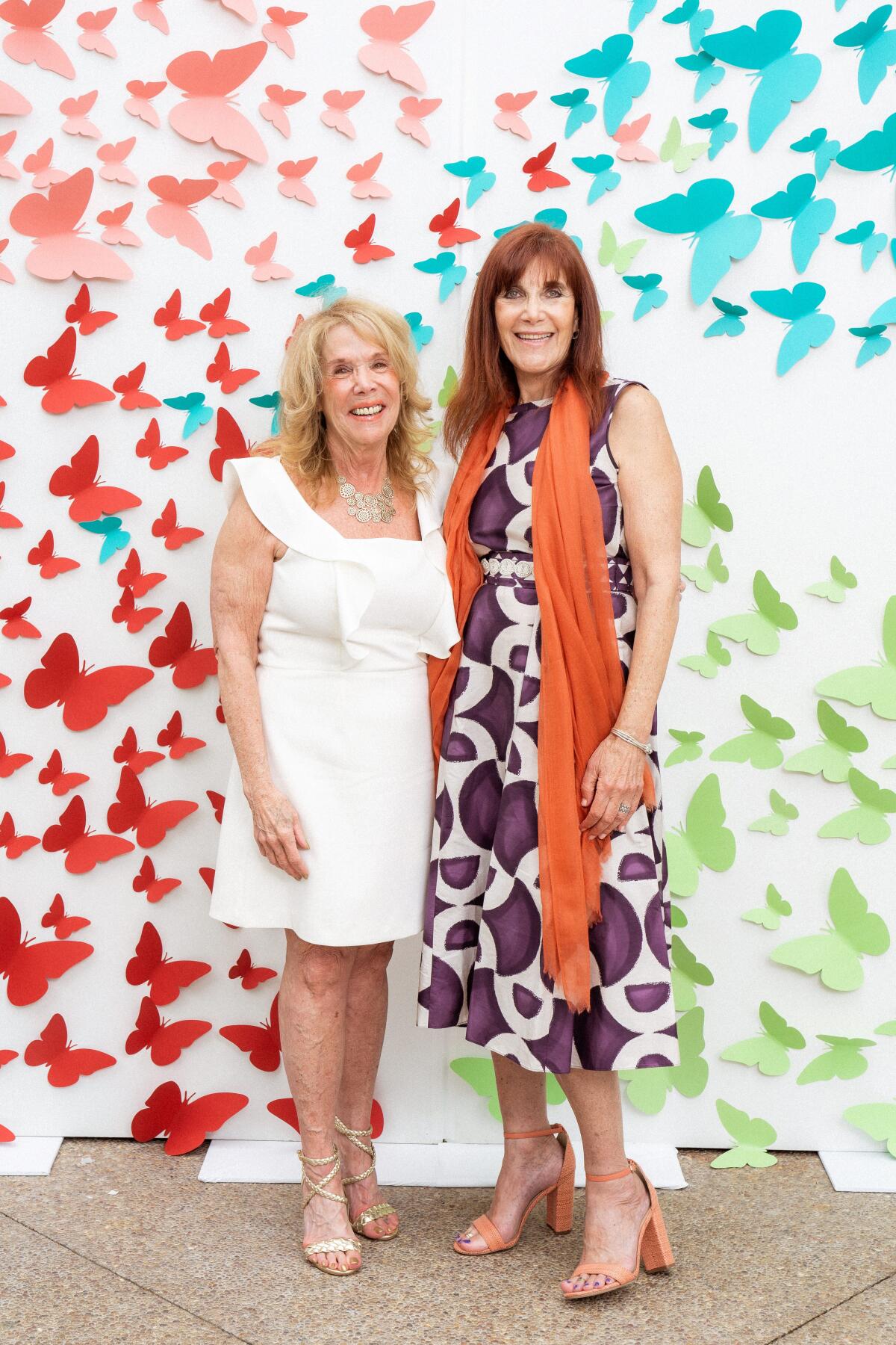 Co-chairs Judy Nicholls and Susan Samueli at the Orangewood Foundation event.
